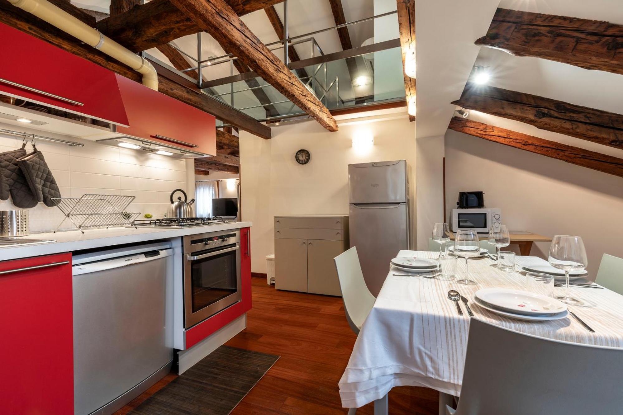 Glass House - Loft 2 Minutes To Rialto Bridge & View Venedig Eksteriør billede